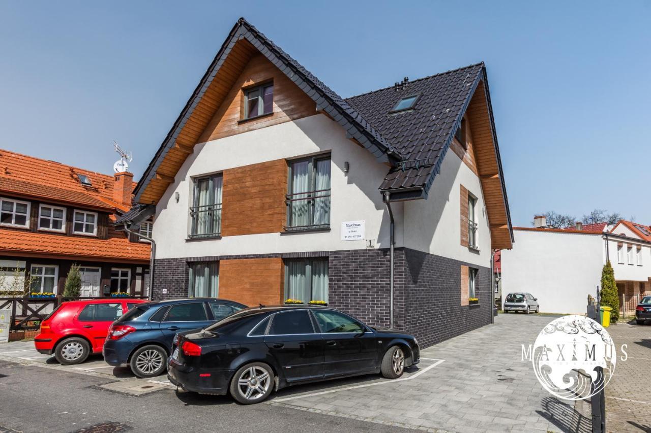 Hotel Maximus Stolpmünde Exterior foto